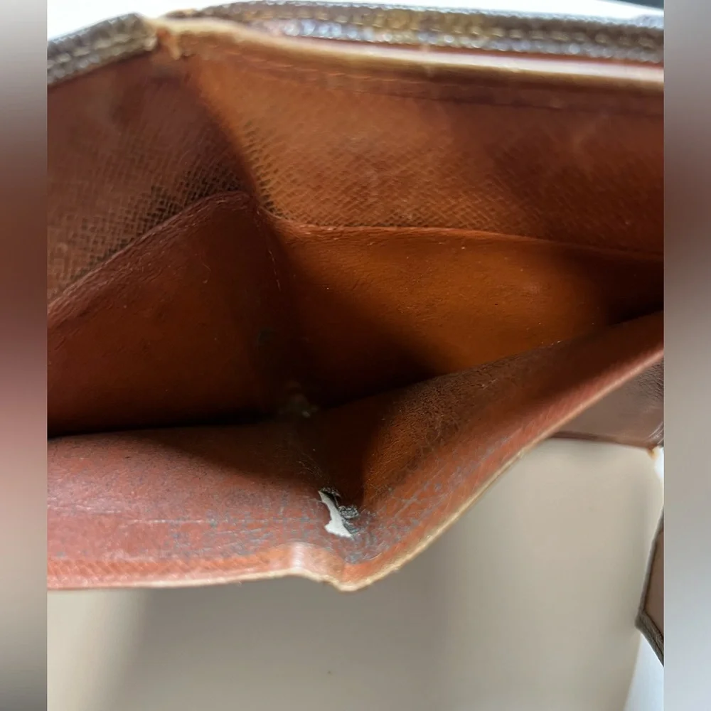 LOUIS VUITTON Monogram Porto Monnevier Wallet